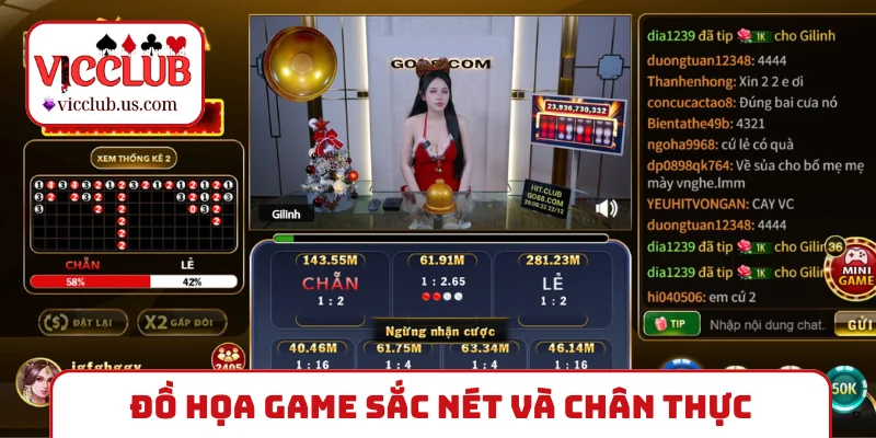Đồ họa game sắc nét và chân thực
