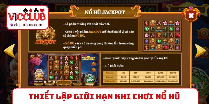 Thiết lập giới hạn khi chơi Nổ hũ Mèo Tài lộc